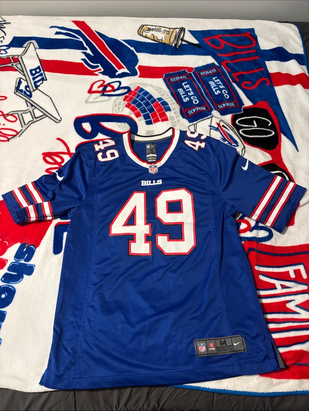 Blue Buffalo Bills Jersey